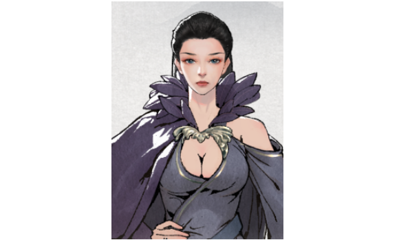 1612852000202184.png 鬼谷八荒紫衣仙姿女捏脸MOD