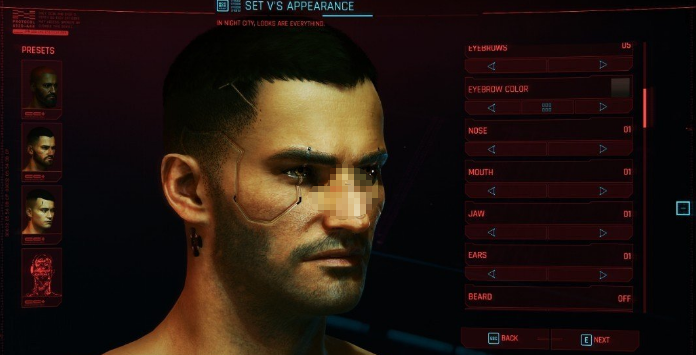 1613280307275941.png 赛博朋克2077演示风格明亮肤色MOD