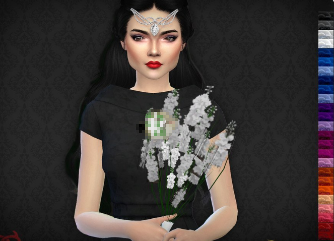 模拟人生4婚礼白色花束MOD