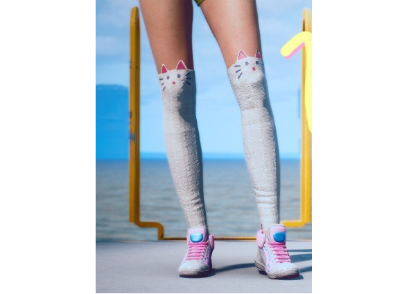 赛博朋克2077过膝长袜MOD