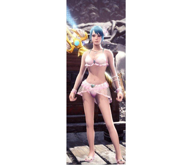 1614236206231684.png 怪物猎人世界冰原薄纱紧身泳装MOD