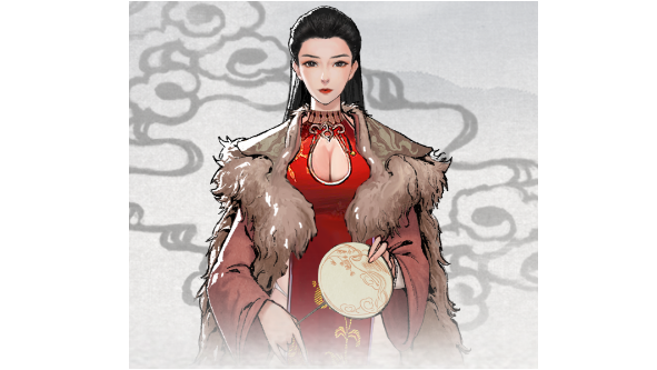 1615874219445571.png 鬼谷八荒红色贵妇旗袍服饰MOD