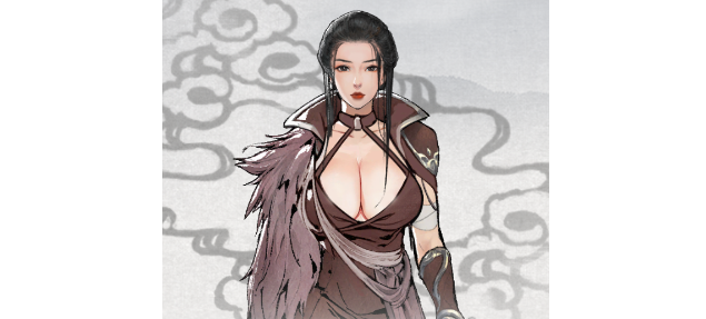 1616551508744283.png 鬼谷八荒棕色丰满女侠服饰MOD