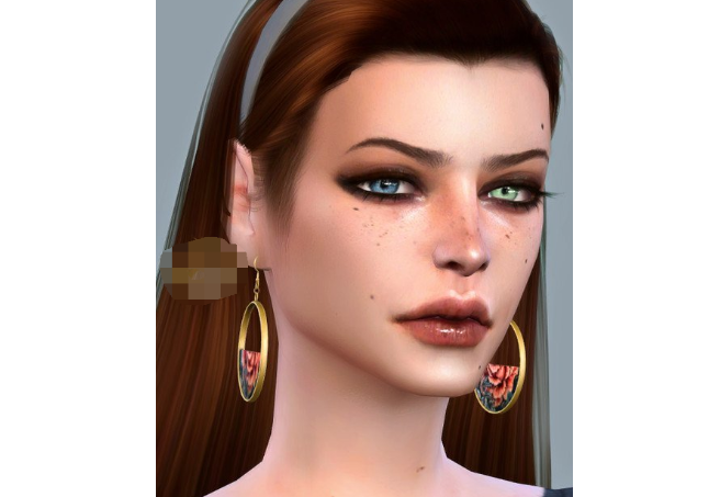 1617173725352861.png 模拟人生4美丽印花圆环耳环MOD