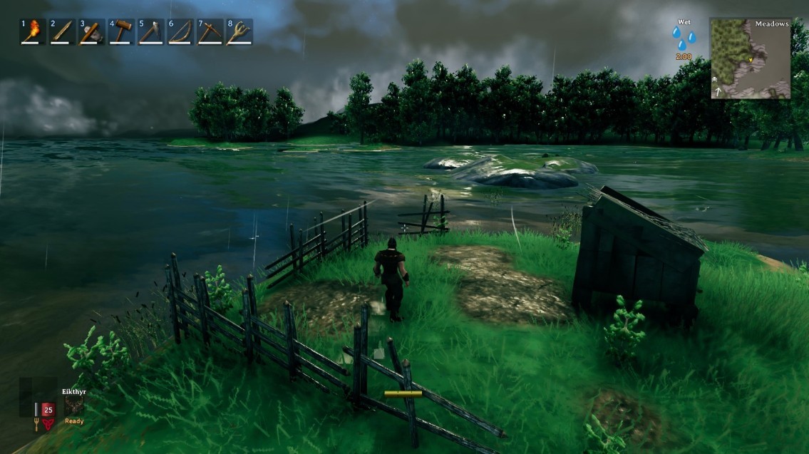 Valheim:英灵神殿雾云烟雨开关MOD