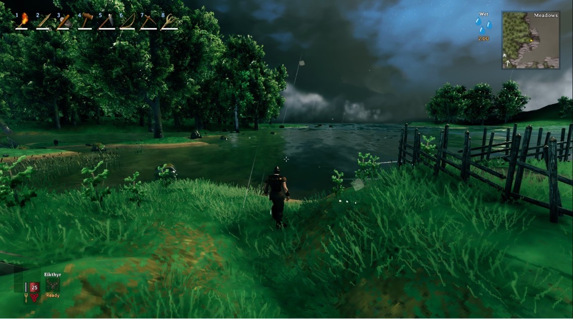 Valheim:英灵神殿雾云烟雨开关MOD