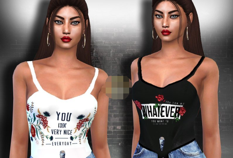 1617177501429722.png 模拟人生4玫瑰印花吊带上衣MOD