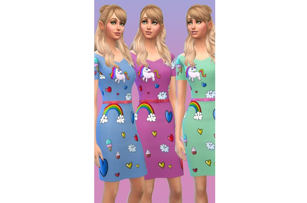 1618195235557103.png 模拟人生4可爱彩虹小马连衣裙MOD