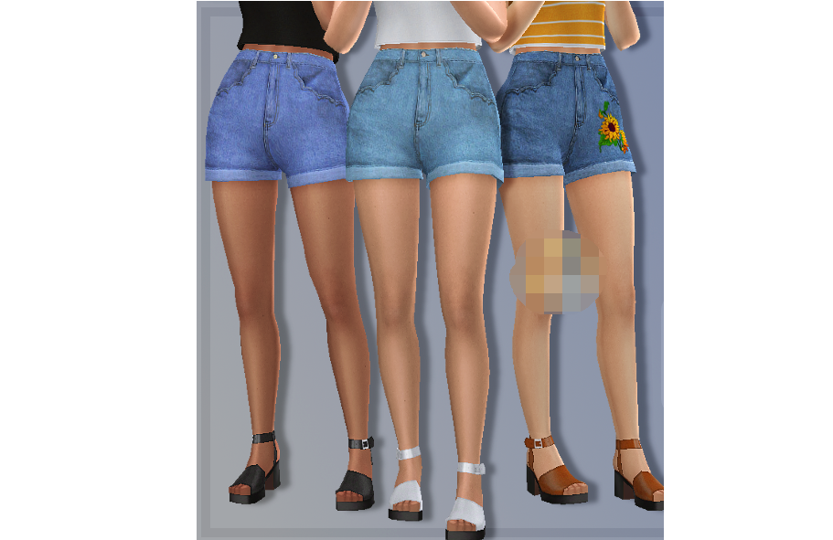 1618295005969131.png 模拟人生4夏季牛仔印花短裤MOD