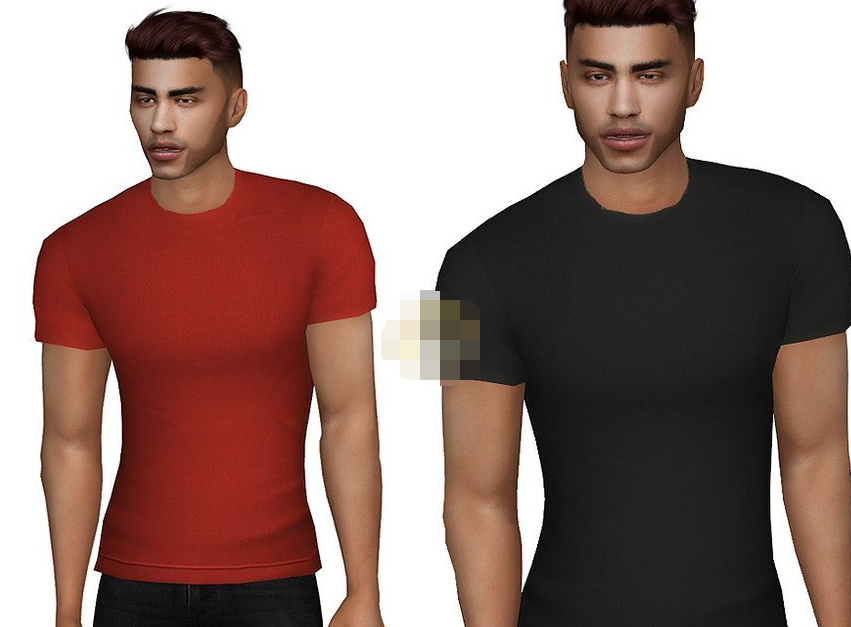 1618471591701517.png 模拟人生4男性的纯色t恤MOD