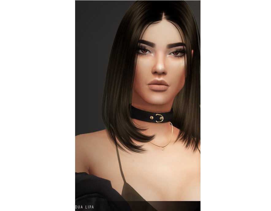 模拟人生4女性皮革圆环项圈MOD