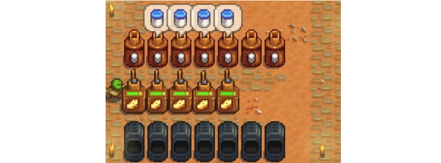 星露谷物语机器生产进度显示MOD