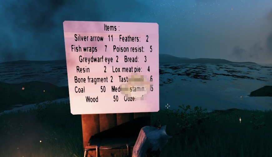 1618886456889089.png 英灵神殿路标牌提示箱子物品及数量MOD