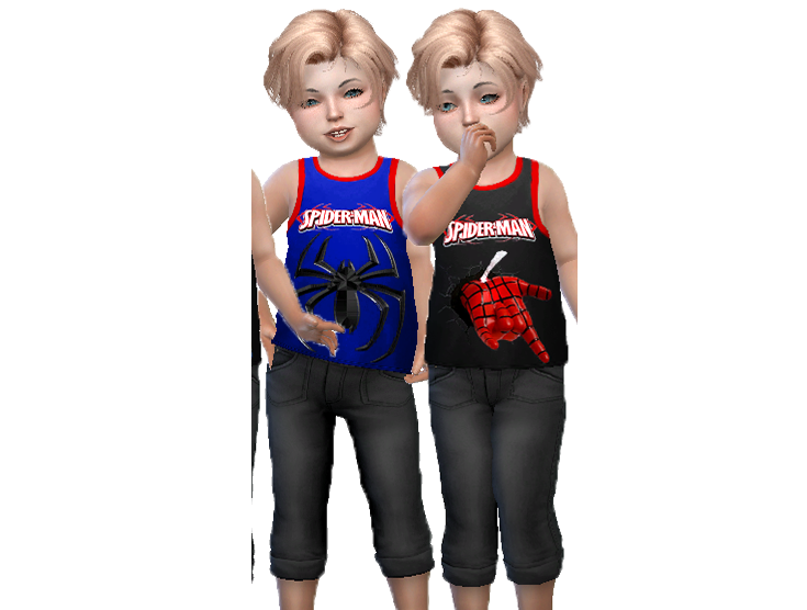 模拟人生4蜘蛛侠上衣MOD