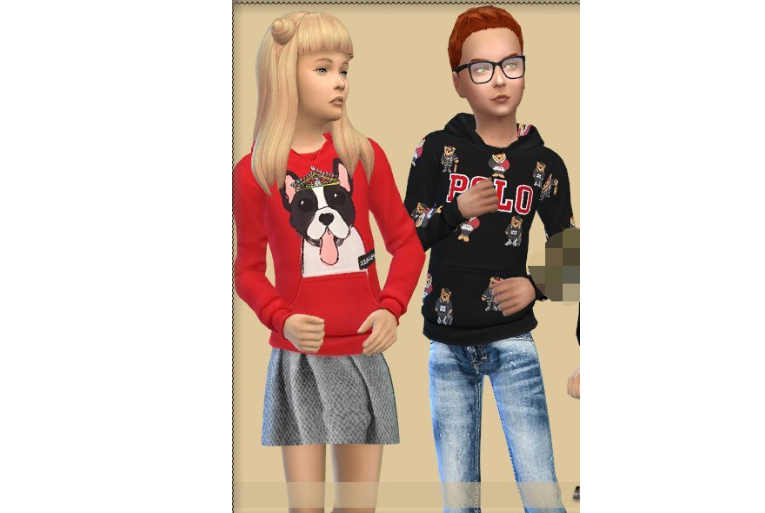 1618975393791945.png 模拟人生4男孩女孩印花连帽衫MOD