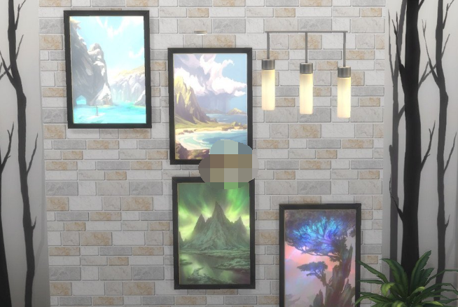 1618991181131896.png 模拟人生4魔幻风格艺术壁画MOD