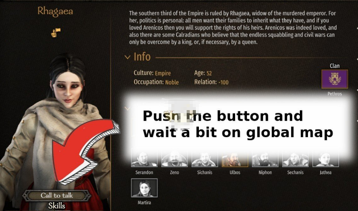 骑马与砍杀2与任何英雄快速对话MOD