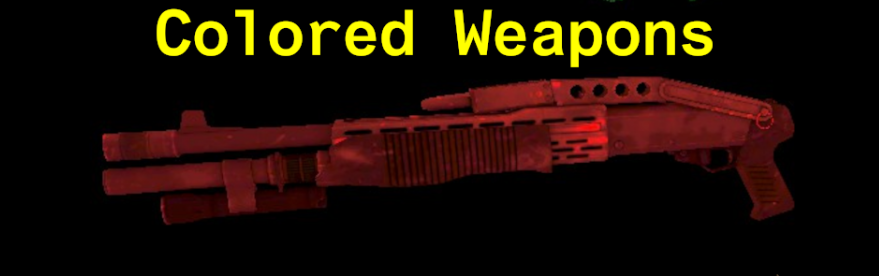 求生之路2发光彩色武器包MOD