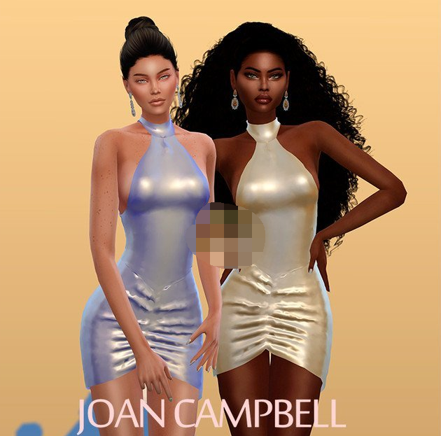 1619166664510498.png 模拟人生4超性感的皮质褶皱连衣裙MOD