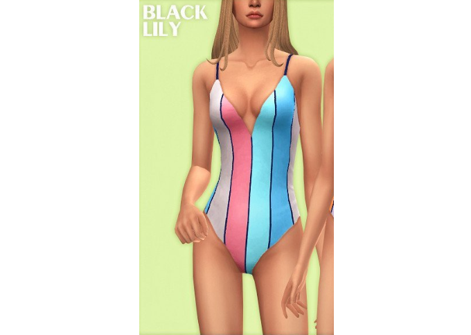 1619490171625831.png 模拟人生4彩色条纹吊带泳装MOD