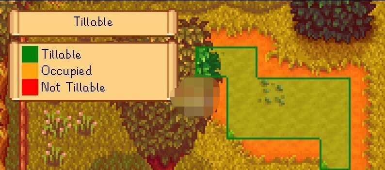 星露谷物语农场工具范围提示MOD