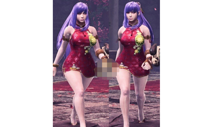 1619666133847167.png 怪物猎人世界女性角色走路更女性化MOD
