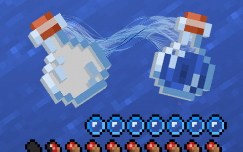 《我的世界》1.12.2储氧玻璃瓶MOD