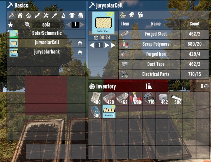 《七日杀》应急太阳能发电MOD