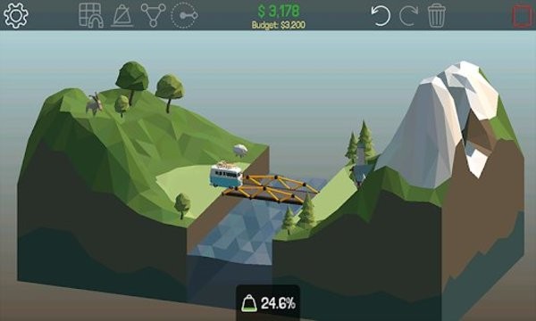 桥梁建造师2手机版(poly bridge 2) v1.2.3 安卓版 0