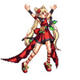 DNF魔法师全时装改女法师国庆套金发