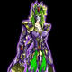 圣斗士星矢斗士之魂黑色紧身衣素颜撒娜MOD