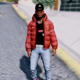 GTA5红色羽绒服夹克MOD