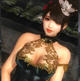 死或生5虎妈性感黑色露背长尾旗袍MOD