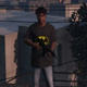 GTA5蝙蝠侠图案T恤MOD