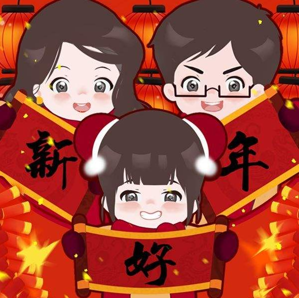 春节微信头像图片素材