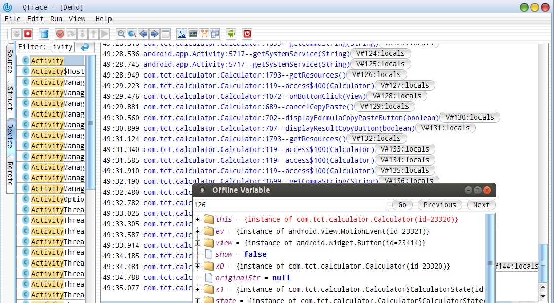 QTrace v0.2.14 QTrace v0.2.14