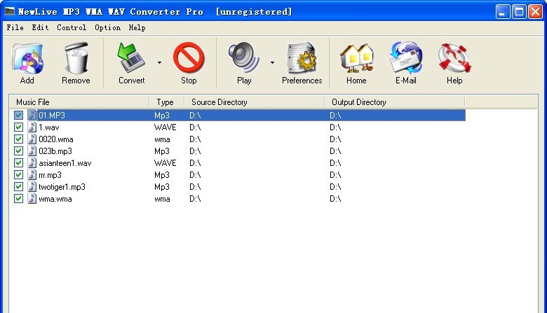 MP3 WMA Wave Converter v1.4 MP3 WMA Wave Converter v1.4
