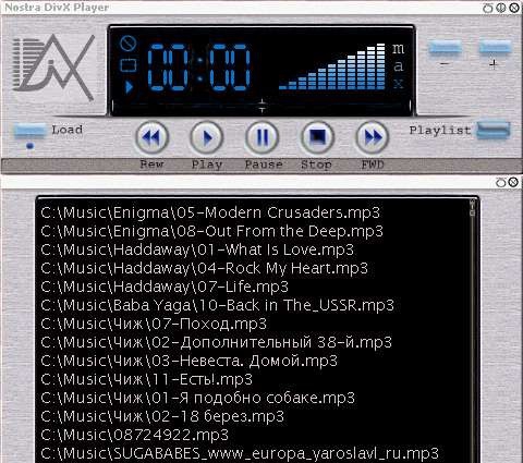 Nostra Divx Player v2.8 Nostra Divx Player v2.8