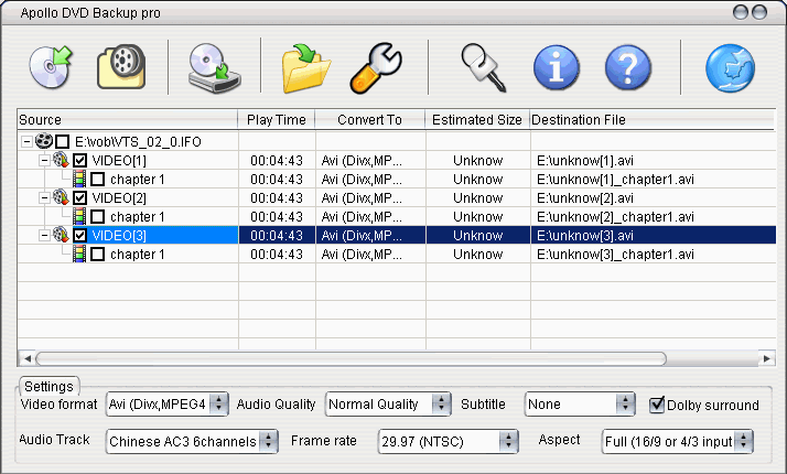 Apollo DVD Backup Pro v1.1.11 Apollo DVD Backup Pro v1.1.11