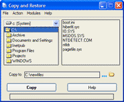Copy and Restore v1.35 Copy and Restore v1.35