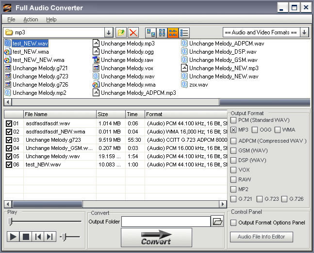 Full Audio Converter v6.7 Full Audio Converter v6.7