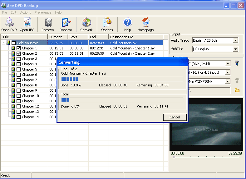 Ace DVD Backup SE v1.2.27 Ace DVD Backup SE v1.2.27