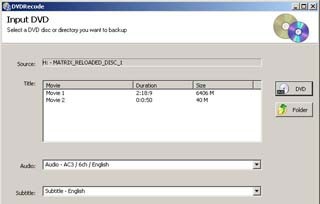 DVDRecode v1.17 DVDRecode v1.17