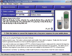 Coding Workshop Ringtone Converter v5.29 Coding Workshop Ringtone Converter v5.29