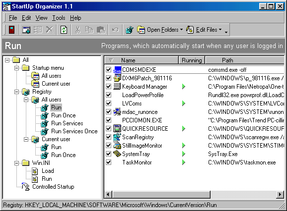 Startup Organizer v2.9.9 Startup Organizer v2.9.9