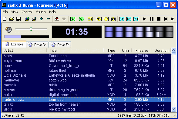 VUPlayer v4.15 VUPlayer v4.15