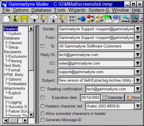 Gammadyne Mailer v59.5 Gammadyne Mailer v59.5