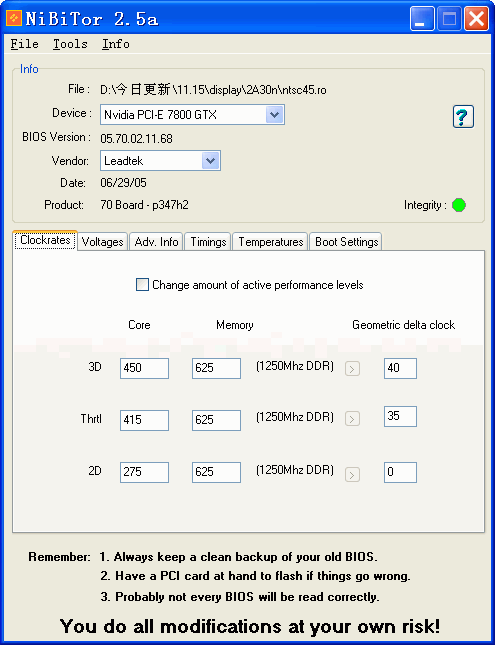 NVIDIA BIOS Editor(NiBiTor) v6.14 NVIDIA BIOS Editor(NiBiTor) v6.14