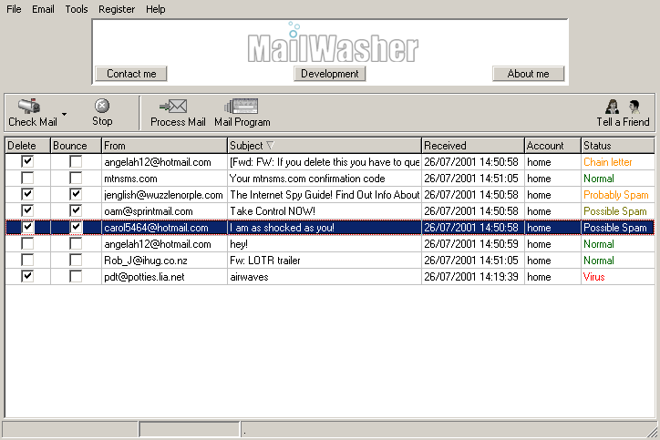 MailWasher Free v7.12.35 MailWasher Free v7.12.35