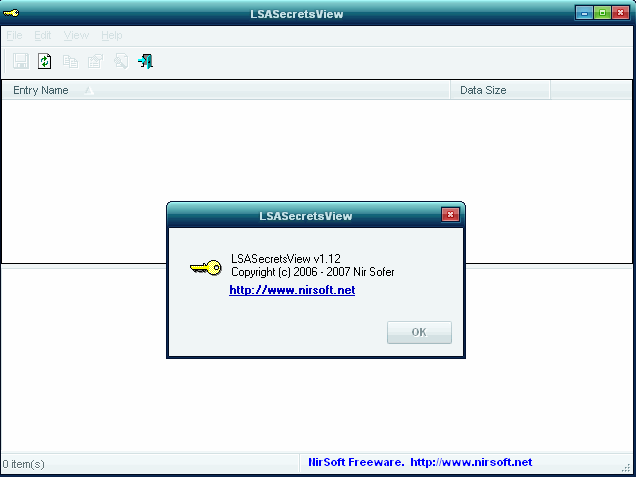 LSASecretsView v1.30 LSASecretsView v1.30